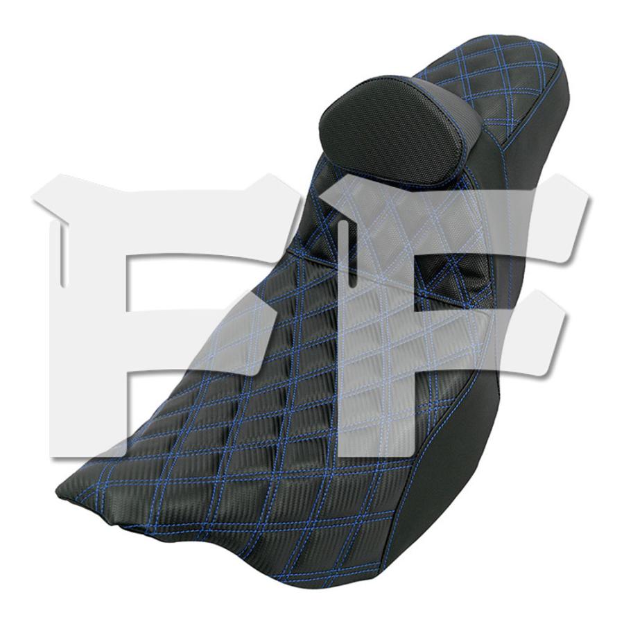 ハーレー ツーリング エレクトラ ロードキング ツーアップシート