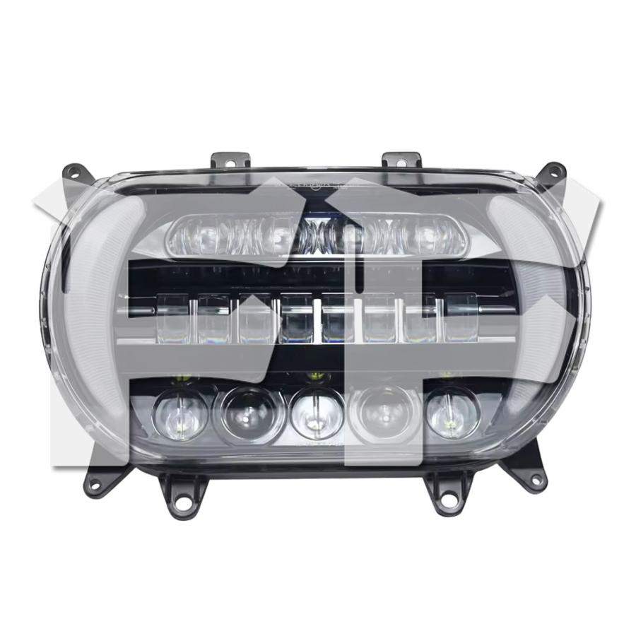 ハーレー ロード グライド 15-24 LED ヘッドライト ウインカー ハイ
