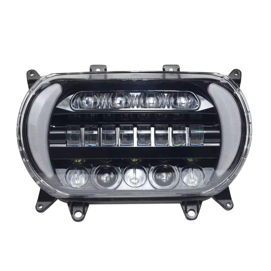ハーレー ロード グライド 15-24 LED ヘッドライト ウインカー ハイ