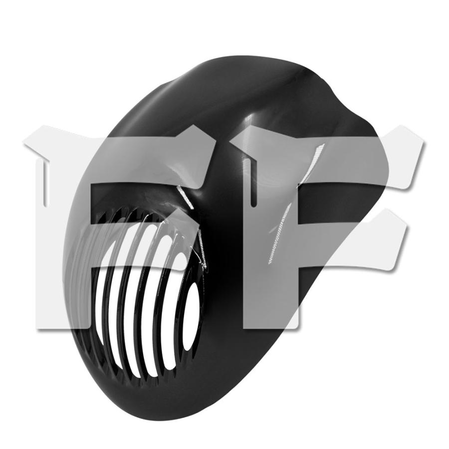 送料無料● ハーレー スポーツスター ダイナ FX XL883 1200 5.75インチ ヘッドライト フェアリング カバー ABS 光沢黒 パーツ カスタム | 