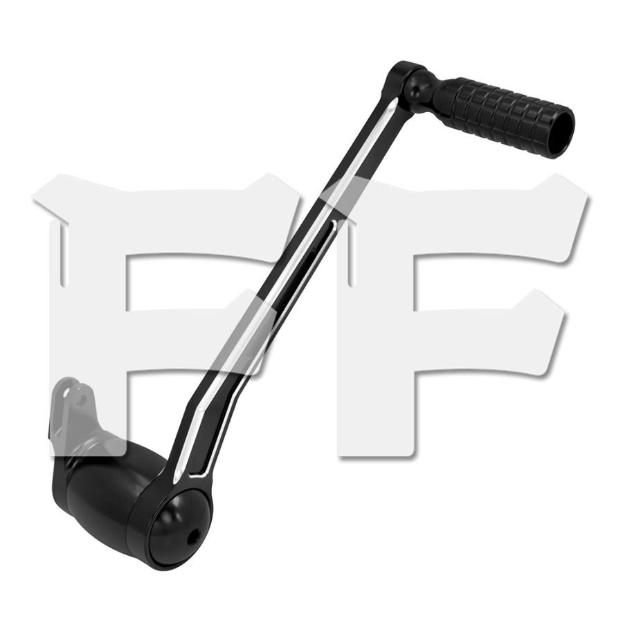 ハーレー ツーリング エレクトラ グライド FLHR 08-13 ギア ブレーキ ペダル レバー 内径16MM ブラック パーツ アクセサリー | 