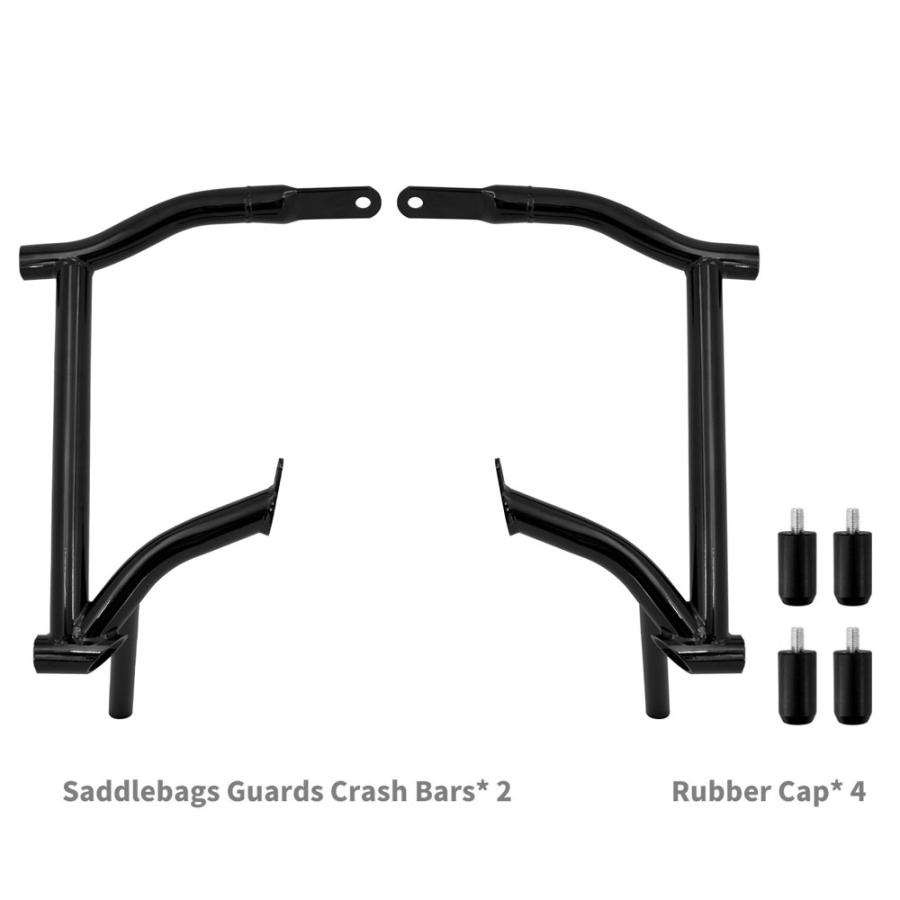 ハーレー　ツーリング　サドルバッグ　ガードキット！ ハーレー ツーリング ツインレール サドルバッグガード レール