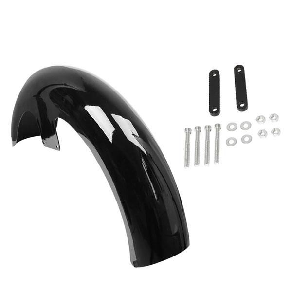 【ハーレー ツーリング用】 フロントフェンダー 21インチ 120 R21 光沢黒 純正風 CVO ロードグライド エレクトラグライド ストリートグライド バガー 泥除け ABSの画像