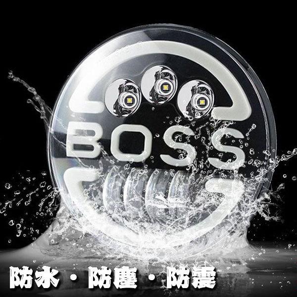 ハーレー ヤマハ ホンダ スズキ カワサキ LED 7インチ 60W ヘッドライト ハウジング ブラケット Hi.Low.DRL.ウインカー 1セットの画像