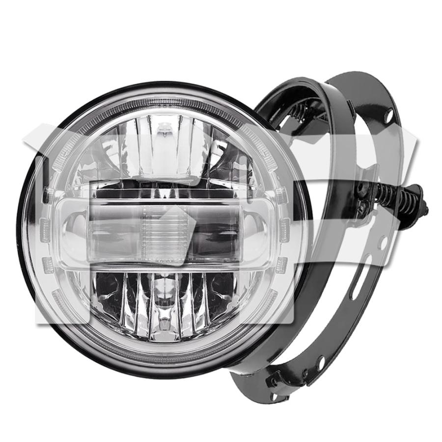 日本仕様品 DOT 7インチ LED ヘッドライト ハイ/ロー/デイライト