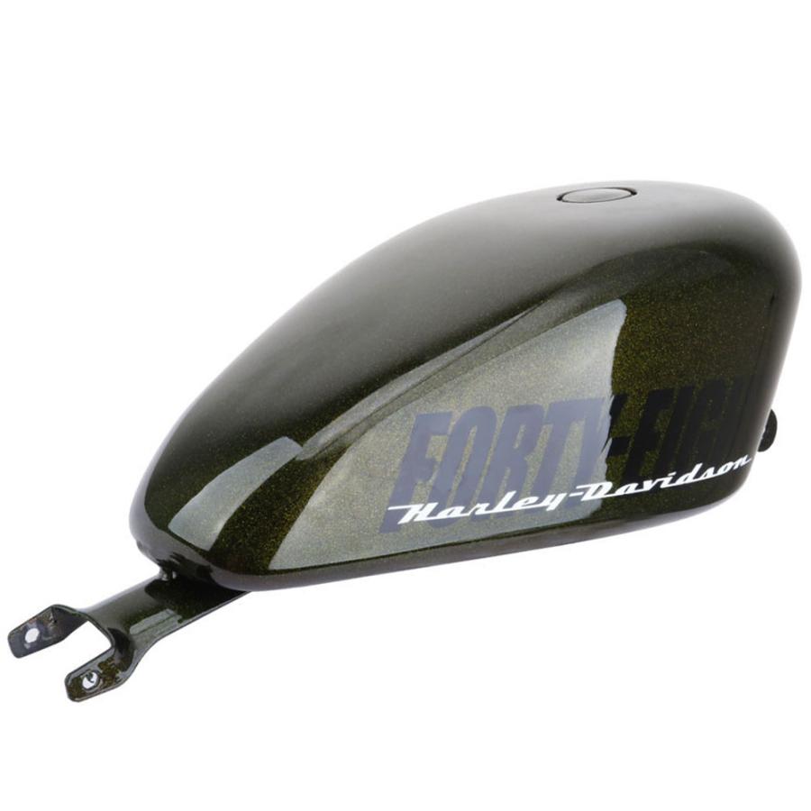 ハーレー スポーツスター XL 883 1200 48 Forty-Eight 2004-2023 ガソリンタンク 14.4L 3.8GAL  GREEN 新品