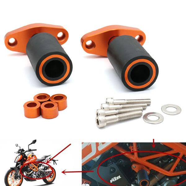 KTM DUKE 125 200 250 390 フレームスライダー クラッシュプロテクター