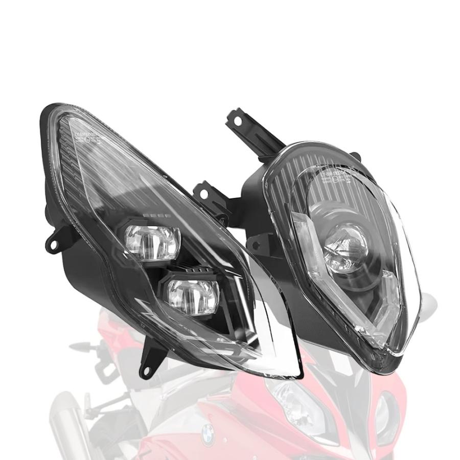新発売 LED ヘッドライト アセンブリ BMW S1000RR 15-18 ハイビーム