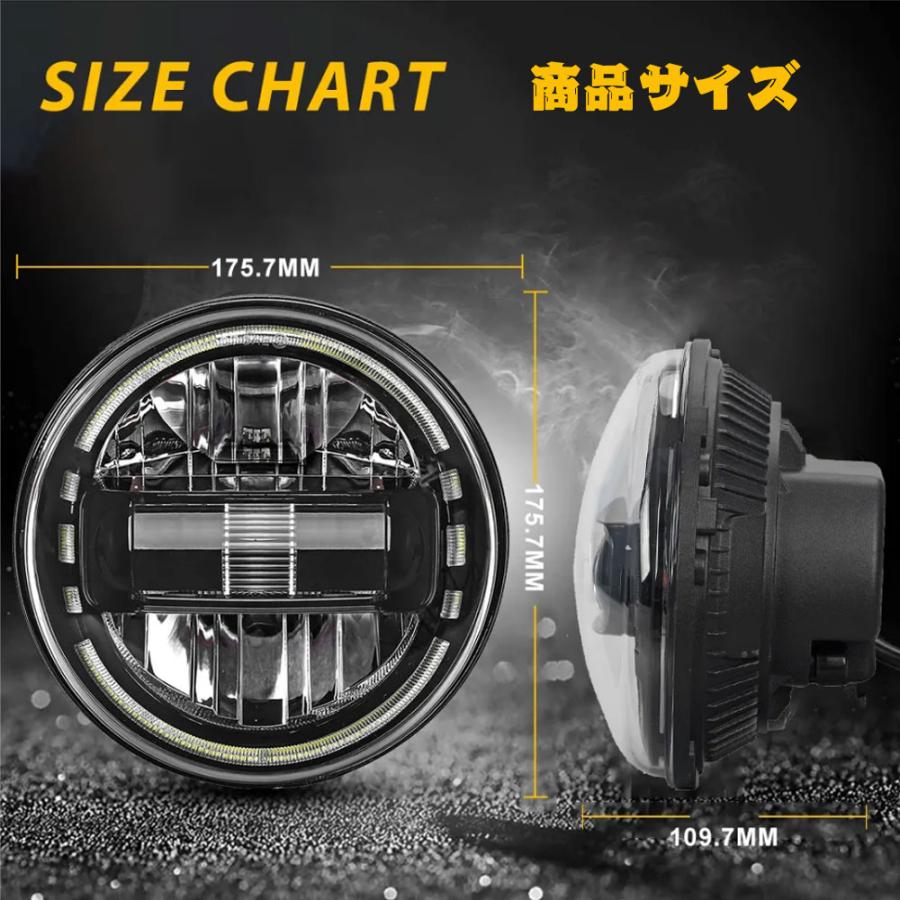 送料無料○ 日本仕様品 Eマーク/DOT認証 7インチ LED ヘッド 送料無料○ 日本仕様品 Eマーク/DOT認証 7インチ LED ヘッド