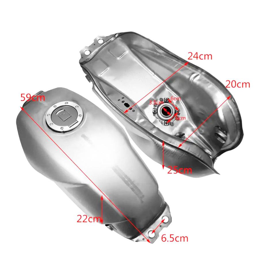 オートバイ ホンダ カワザキ スズキ ヤマハなど.. 未塗装 ガソリン