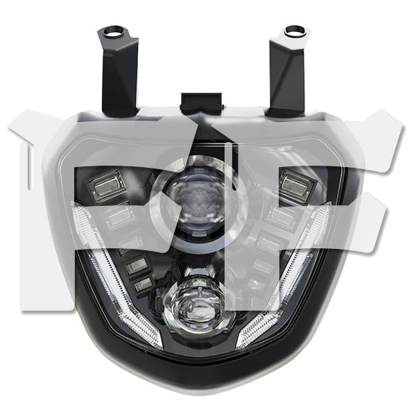 For YAMAHA MT 07 FZ 2014〜2017年式 92W 4500LM LED ヘッドライト