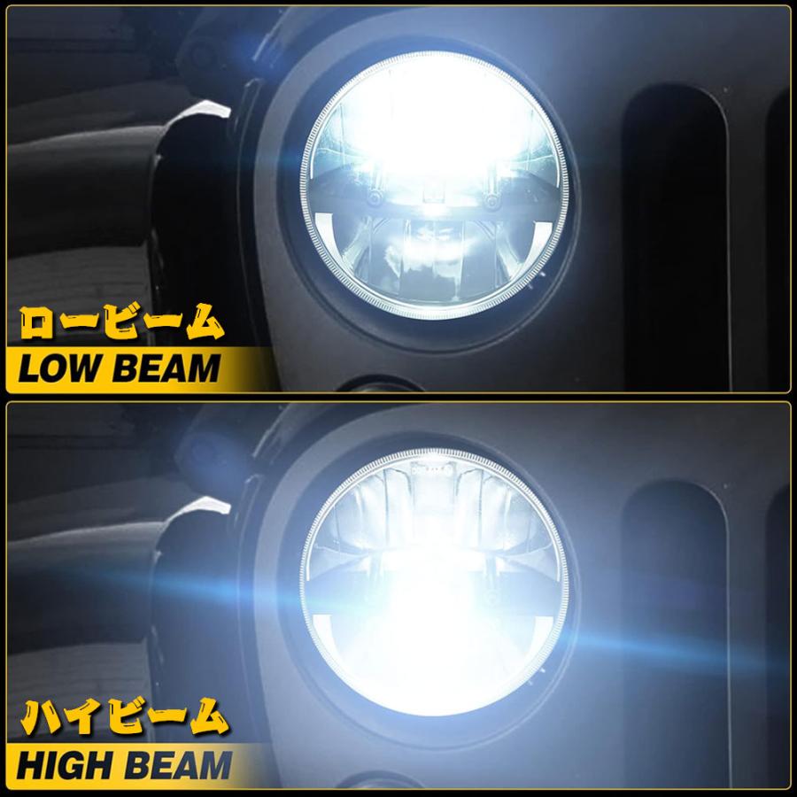 DOT認証 7インチ ヘッドライト Hi.Low切替 ハイ.ロー 6500K 12V DOT認証 7インチ ヘッドライト Hi.Low切替 ハイ.ロー 6500K 12V