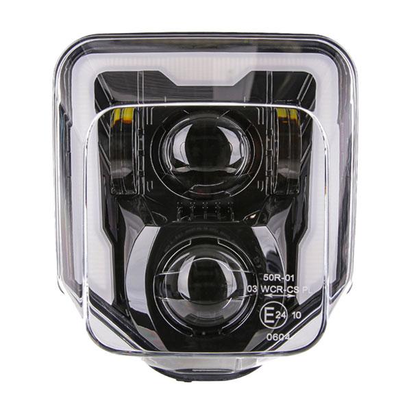 Eマーク認証品 For 2017-2022年式 Husqvarna Enduro FE 250 350 450 501 TE 250i 300i LEDヘッドライト ホワイト MS-KMHW1621の画像