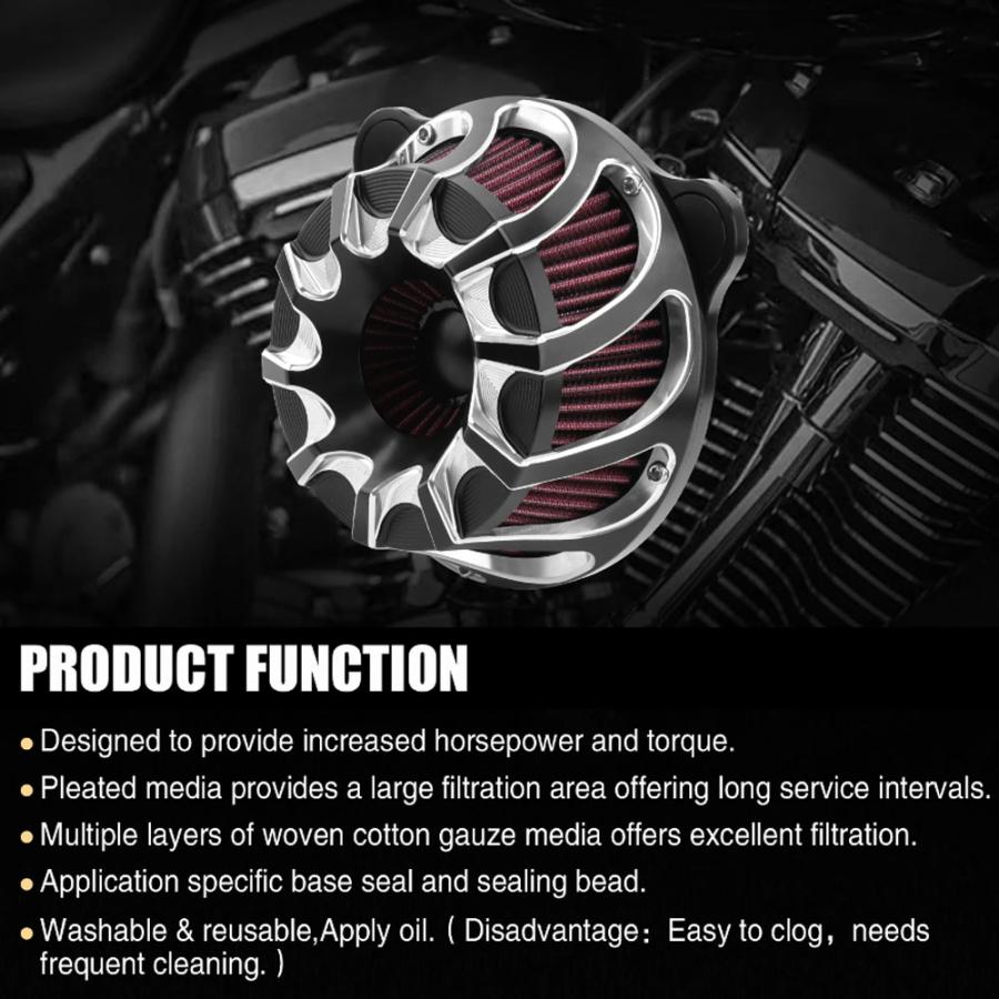 送料無料○ ハーレー エアフィルター エアクリーナー オートバイ