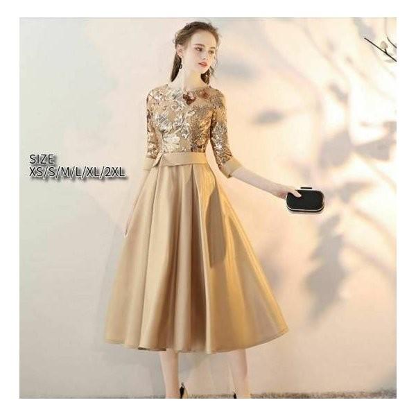 クライマックスセール再値下げ パーティードレス 代 30代 40代 50代 結婚式 ワンピース 大きいサイズ 袖あり 膝丈 ミモレ丈 フォーマル ロングワンピース お呼ばれ ドレス 服装 女性 二次会 春物がお買い得 週末限定sale Www Skylanceronline Com