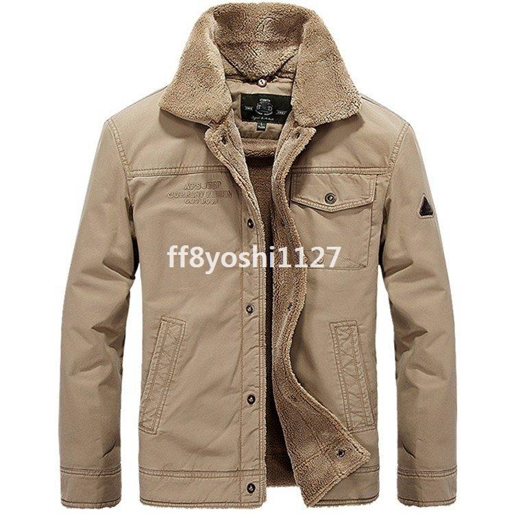 新品本物 秋冬メンズジャケット大きいサイズ裏起毛メンズコートミリタリージャケットメンズブルゾンジャンパー防風カジュアル30代40代50代60代 大流行中 Www Muslimaidusa Org