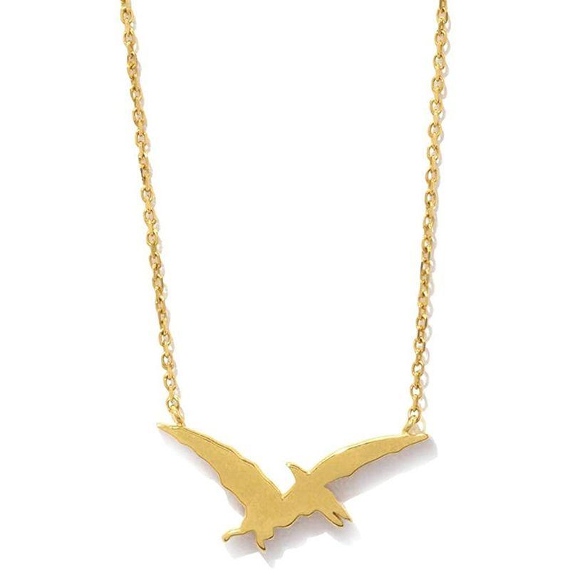 ブルーム BLOOM キュービックジルコニア シルバー イエローゴールドメッキ プテラノドン ネックレス BSPYB1193437 BLOOM キュービックジルコニア シルバー イエローゴールドメッキ プテラノドン ネックレス BSPYB1193437