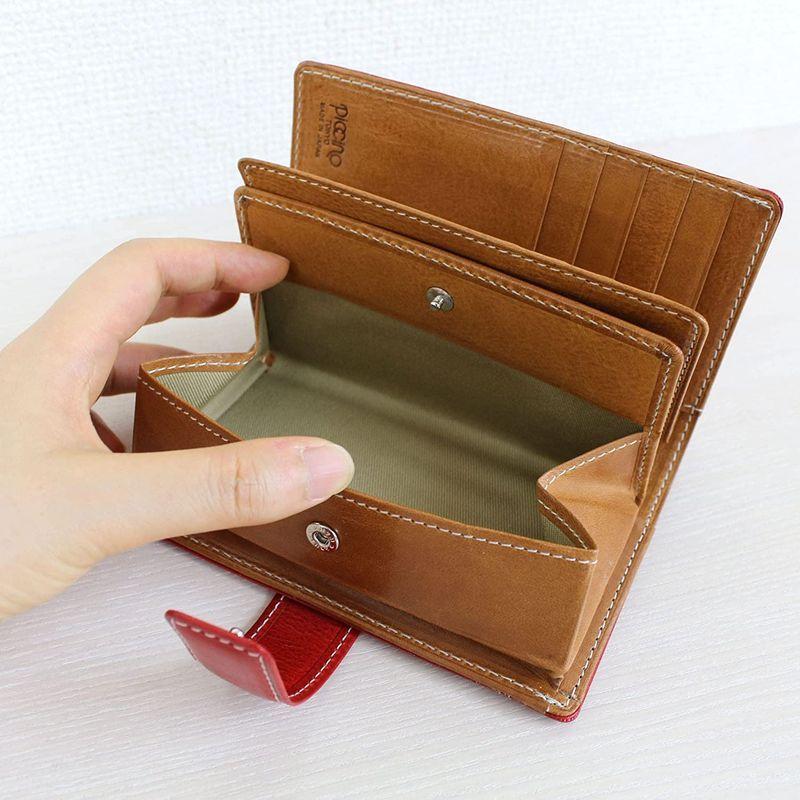 piccino ピッチーノ 札入れボックス小銭入れ付きカードケース付き財布国産 革イタリアンナッパ P131NLカラシ（イエロー） ピッチーノ 札入れボックス小銭入れ付きカードケース付き財布国産 革イタリアンナッパ P131NLカラシ イエロー