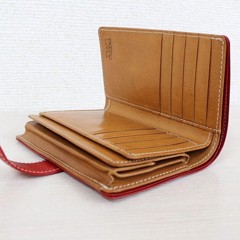 piccino ピッチーノ 札入れボックス小銭入れ付きカードケース付き財布国産 革イタリアンナッパ P131NLカラシ（イエロー） ピッチーノ 札入れボックス小銭入れ付きカードケース付き財布国産 革イタリアンナッパ P131NLカラシ イエロー