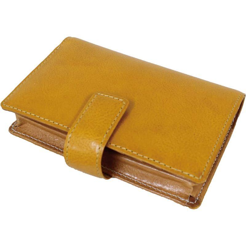 piccino ピッチーノ 札入れボックス小銭入れ付きカードケース付き財布国産 革イタリアンナッパ P131NLカラシ（イエロー） ピッチーノ 札入れボックス小銭入れ付きカードケース付き財布国産 革イタリアンナッパ P131NLカラシ イエロー