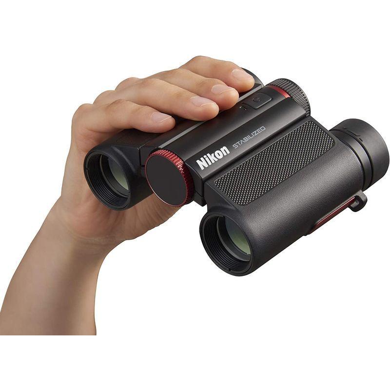 ★最終価格★ Nikon 防振双眼鏡 10x25 STABILIZED RED 手ブレ補正付き 10倍25口径 レッド STB10X25RD 【SK1177758599】(41426円)