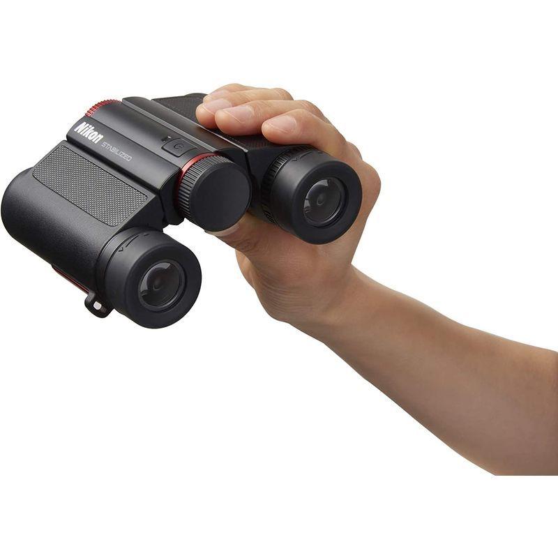 ★最終価格★ Nikon 防振双眼鏡 10x25 STABILIZED RED 手ブレ補正付き 10倍25口径 レッド STB10X25RD 【SK1177758599】(41426円)
