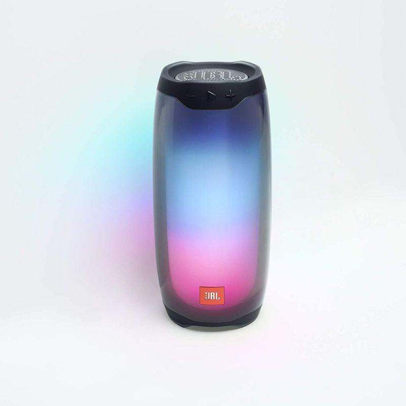 JBL PULSE 4 Bluetoothスピーカー USB C充電/IPX7防水/マルチカラーLED搭載/ポータブル ブラック JBLPU PULSE Bluetoothスピーカー USB C充電/IPX7防水/マルチカラーLED搭載/ポータブル ブラック JBLPU