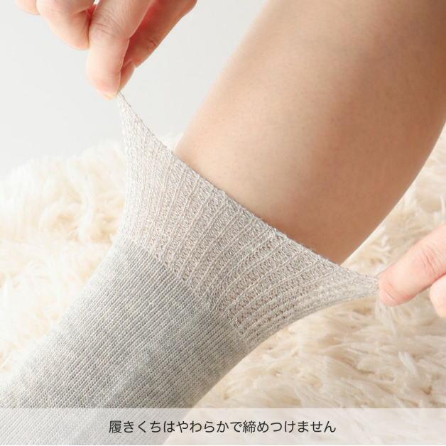ナイガイ　極眠　肌側シルクサマーナイトソックス　NAIGAI COMFORT　コンフォート　トゥーレス　隠れ五本指　ムレにくい　快眠　リラックス　フットケア |  | 08