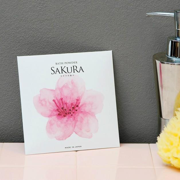 サクラ／ミルキーバスパウダー／入浴剤　40g／デイリーアロマジャパン／ＳＡＫＵＲＡ／バスタイム　バスパウダー　乾燥ケア　全身ケア　さくら　お風呂　日本製 |  | 02