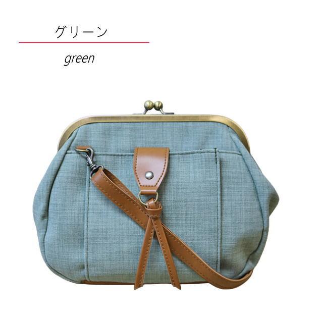 pocchiri　がま口ショルダーバッグ　ショルダーバッグ　がま口バッグ　キャンバス7.0ストリングショルダー　肩掛け　斜め掛け　モダン　レトロ　ぽっちり |  | 02