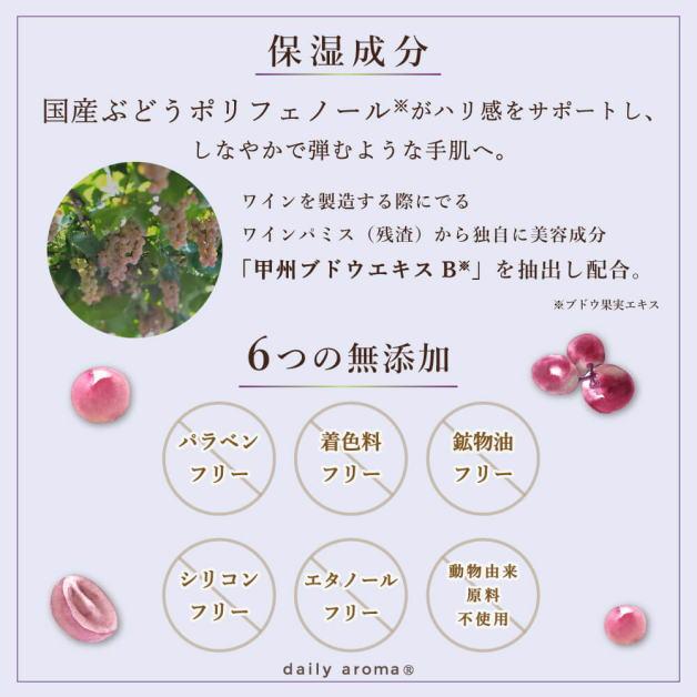 富士山ぶどうミニハンドクリーム　巨峰の香り　甲州ブドウ　葡萄　グレープ　20g　ミニハンドクリーム　デイリーアロマジャパン 　ミニサイズ　ハンドケア |  | 03