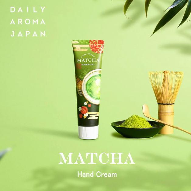 MATCHA ハンドクリームDA　抹茶ハンドクリーム　抹茶の香り　お茶　グリーンティ　75g　ハンドクリーム　デイリーアロマジャパン　ハンドケア　手荒れ　乾燥 | 