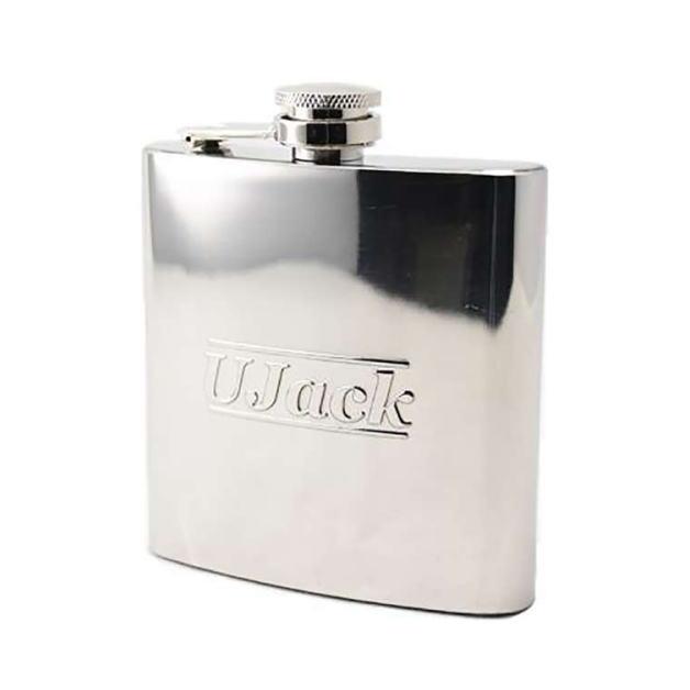 UJACK　ステンレススキットル　6oZ　170ml　角型鏡面タイプ　フラスク　ヒップフラスコ　防災用　ユージャック　バーベキュー　キャンプ 　ソロキャン　焚火 |  | 05