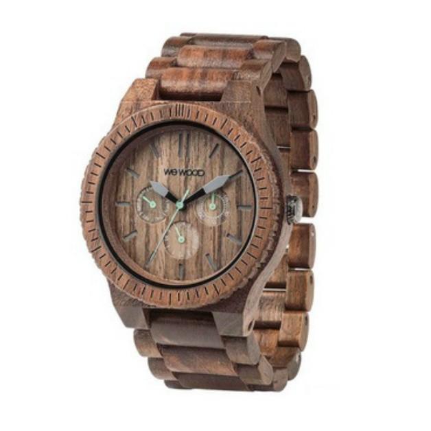 WE WOOD／ウィーウッド／KAPPA NUT／ウォッチ　腕時計／天然木 こげ茶　木製 メンズ　エコウォッチ |  | 01