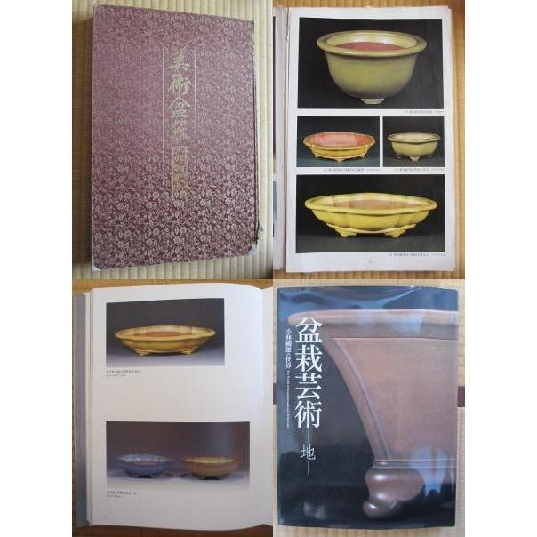 9879　（中古）　盆栽鉢◆黄金釉木瓜式◆銘品中国鉢 |  | 05