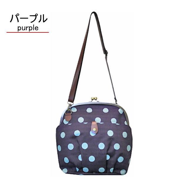 pocchiri　ぽっちり　バッグ　ショルダーバッグ　がま口バッグ　がま口ショルダー　バック　ドット　肩掛け　手提げ　和モダン　レトロ　水玉　DD16-1005 |  | 03