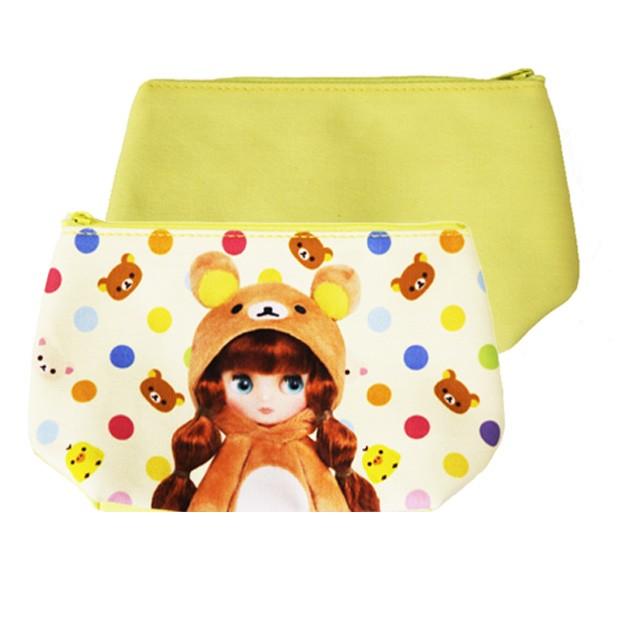 ブライス リラックマ コラボ マルチポーチ コスメポーチ 化粧ポーチ イラスト りらっくま マチ 小物入れ Blythe Rilakkuma Cwc 063 Ffactory Yahoo 店 通販 Yahoo ショッピング