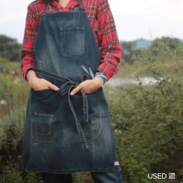 【lololavo】デニム地　エプロンII　前掛け　日用品雑貨　ジーンズ素材　ロロラボ　デニムエプロン |  | 02
