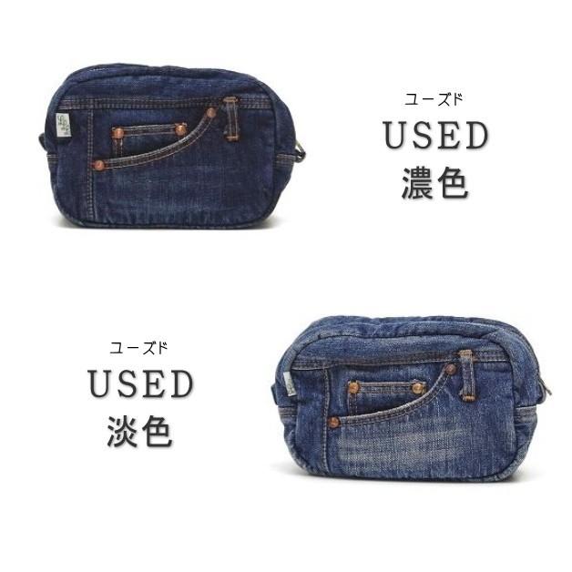 デニム地　デニムポーチ　化粧ポーチ　小物入れ　デニム雑貨　ジーンズ素材　ファスナータイプ　ＵＳＥＤ加工 |  | 01