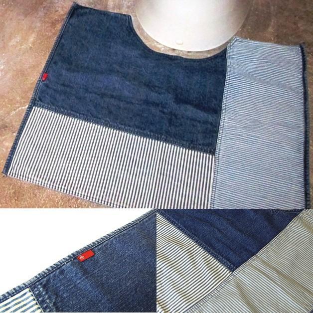 【araiyan】アライヤン　デニム地　パッチワーク　トイレマット　トイレ用品　ジーンズ素材　リバーシブル　★ |  | 03