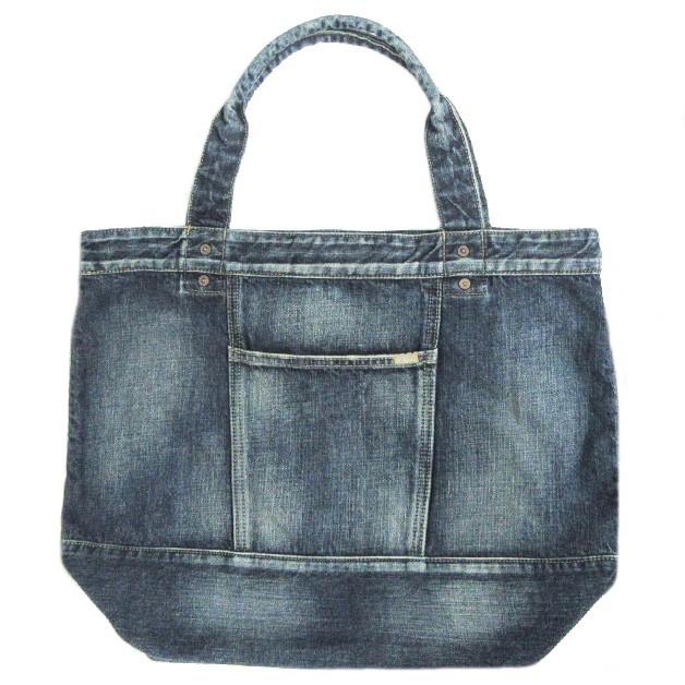 マストロ【MASTRO】デニムウォッシュバッグ　トートバッグ　デニムバッグ　ファッション小物　ジーンズ素材　鞄　手提げ　デニム地 |  | 01