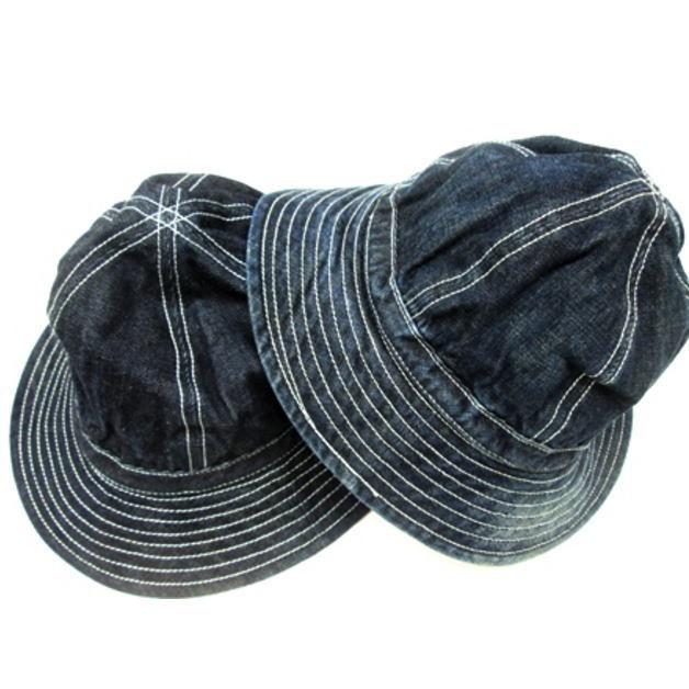 【MASTRO】マストロ デニム メトロハット デニム地 ジーンズハット デニム帽子 デニムハット 帽子 ハット シンプル デニム雑貨 ジーンズ素材 日よけ |  | 03