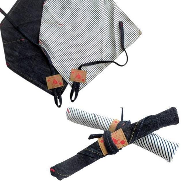 【araiyan】アライヤン デニム チョップスティックカバー 箸入れ 箸袋 マイ箸 デニム地 お弁当 ランチ キッチン デニム雑貨 ジーンズ素材 アウトドア ピクニック |  | 03