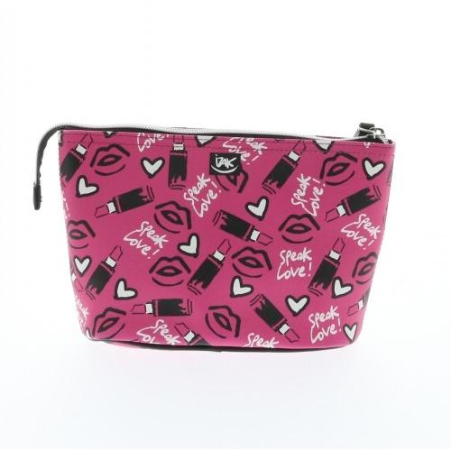 Izak アイザック コスメポーチ イラスト 小物入れ Saffiano Cosmetic Bag コスメ雑貨 丸型 コスメリップ ピンク ｌ Izcvl002 Lip Izak Izak 031 Ffactory Yahoo 店 通販 Yahoo ショッピング