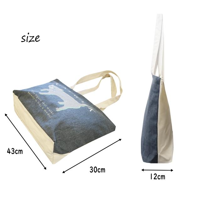 Mintinn　キャンバストートバッグ　横型トート　天ファスナー付き　ポケット　手提げ　猫　トートバック　帆布　アニマル　マツネコ　MI25068 |  | 08