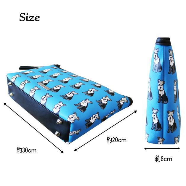 marc tetro マークテトロ クラッチバッグ SCHNAUZER ミニチュア