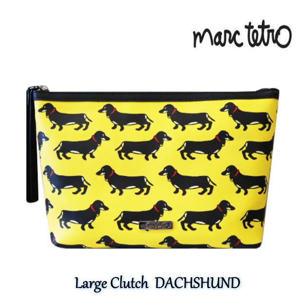 marc tetro マークテトロ クラッチバッグ DACHSHUND ミニチュア