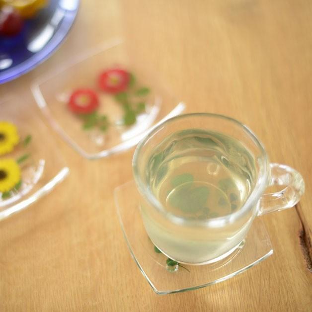 押し花コースター アクリルコースター 花 テーブルウェア フラワー