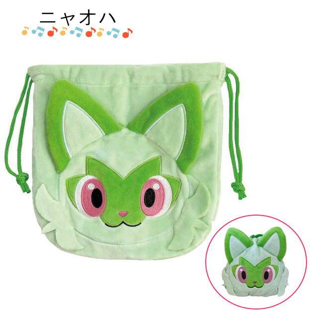 ポケモン巾着 ポケットモンスター 巾着 ぬいぐるみ巾着 キッズ ポーチ