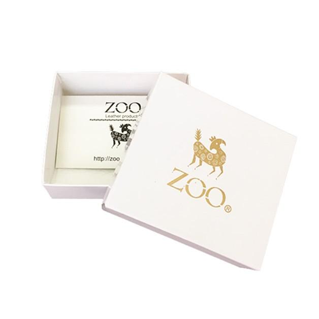ZOO　レザーカードケース／カード入れ　名刺入れ　象　ゾウ革　ぞう　姫路レザー　エキゾチックレザー　希少　高級　ブラック　グレー　ミニ財布　黒　灰色 |  | 06